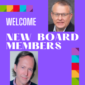 Welcome to the board text with photos of Steve Kilner and Ben White