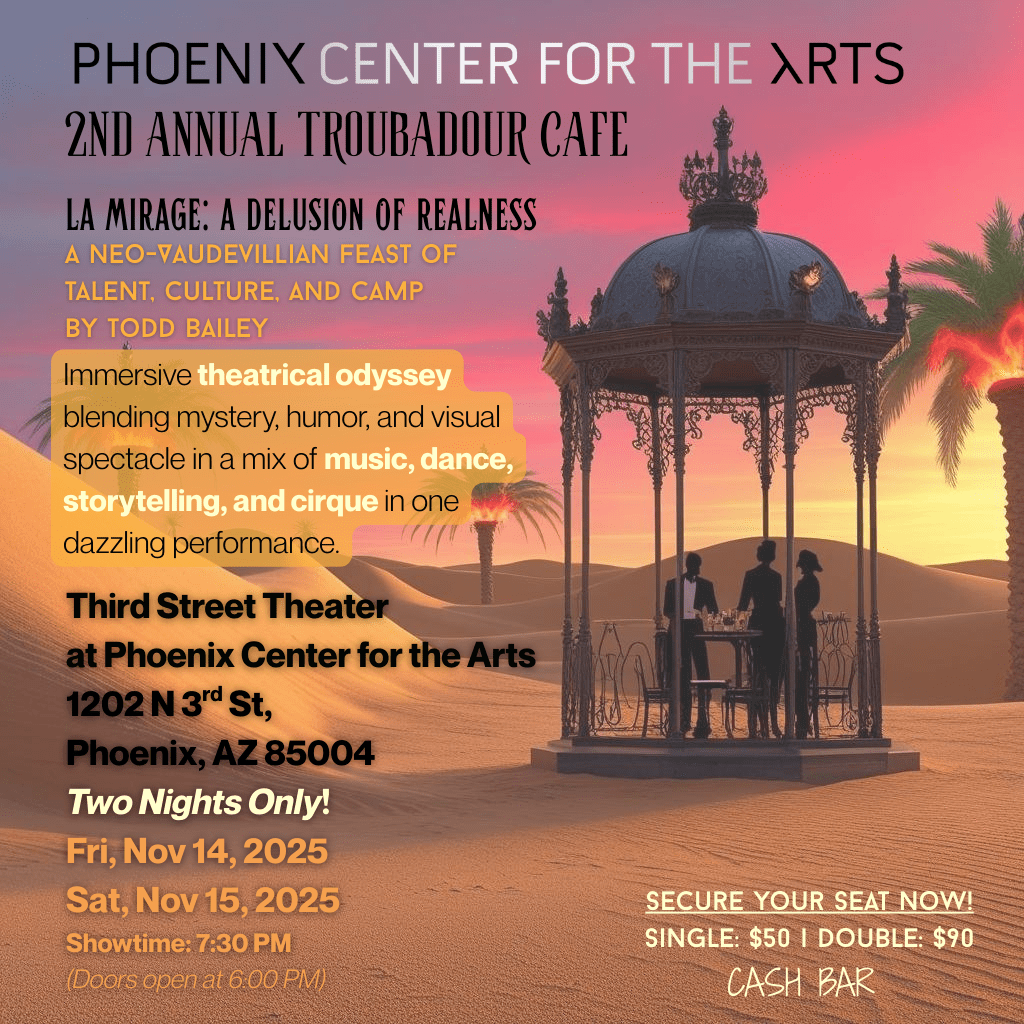 2nd Annual Troubadour Cafe: LA MIRAGE - A Delusion of Realness